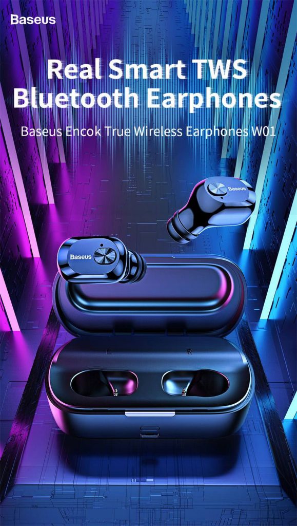 Baseus W01 Wireless Bluetooth Earphones